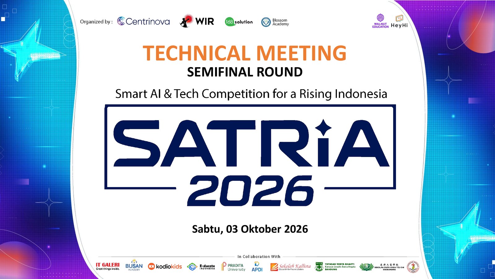 Slide Technical Meeting Semifinal 1